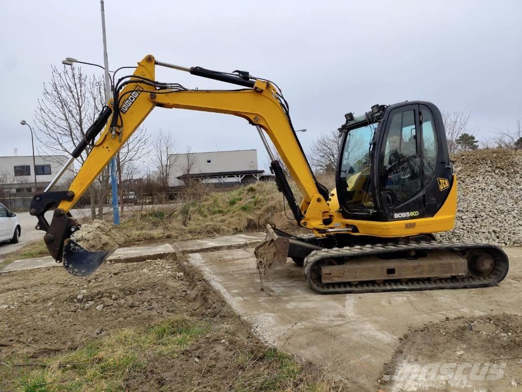 JCB 8085 Midigrävmaskiner 7t - 12t
