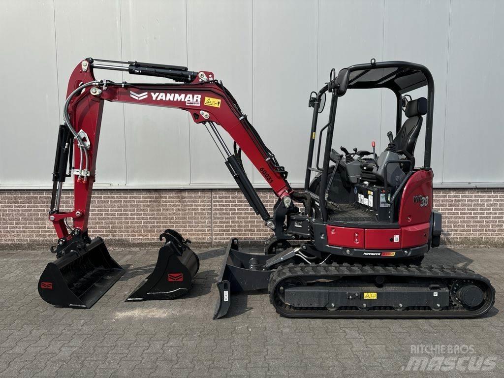 Yanmar VIO38-6 Minigrävare < 7t