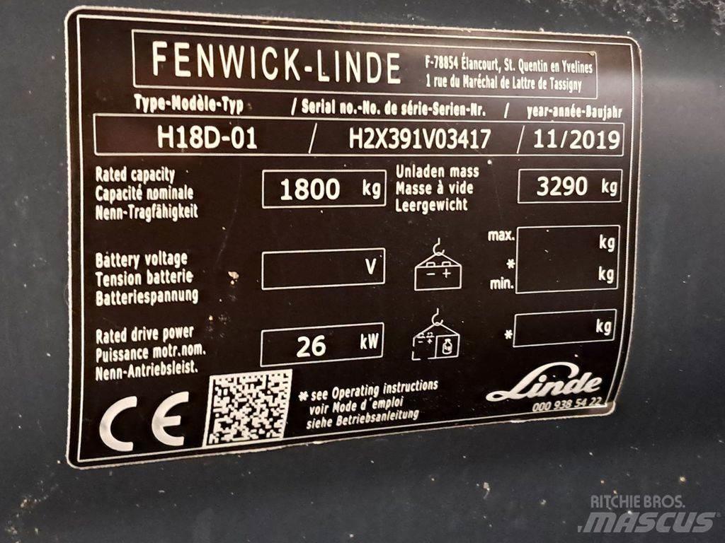 Linde H18D-01 Dieselmotviktstruckar
