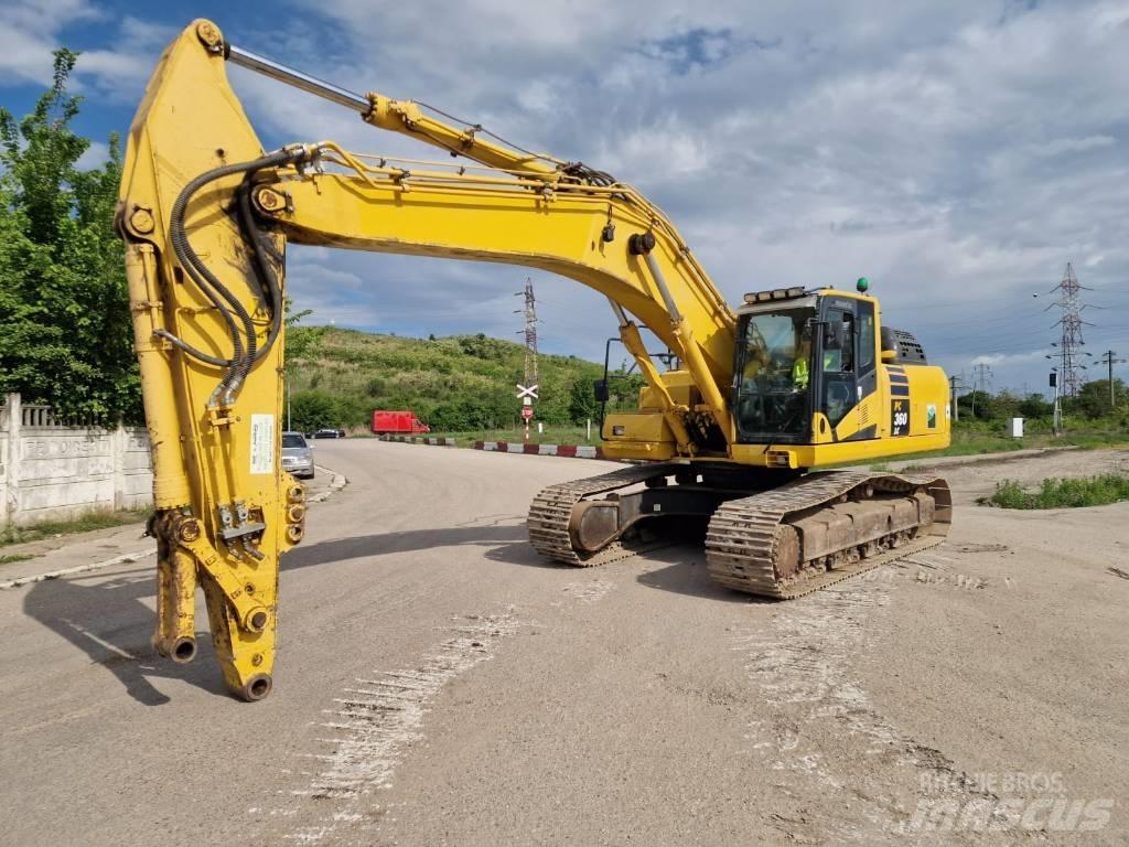 Komatsu PC 360 Bandgrävare