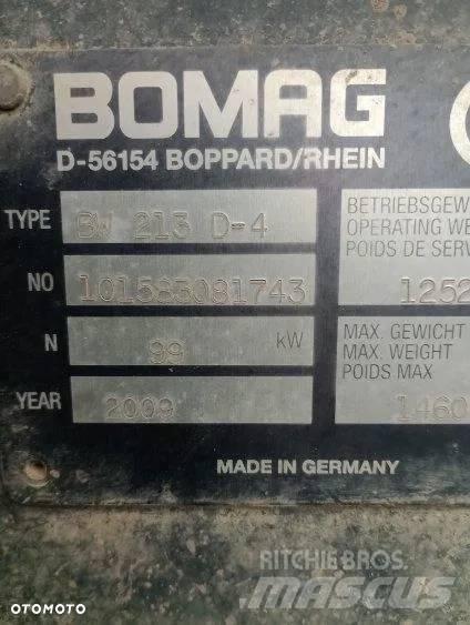 Bomag BW 213 D-4 Envalsvältar