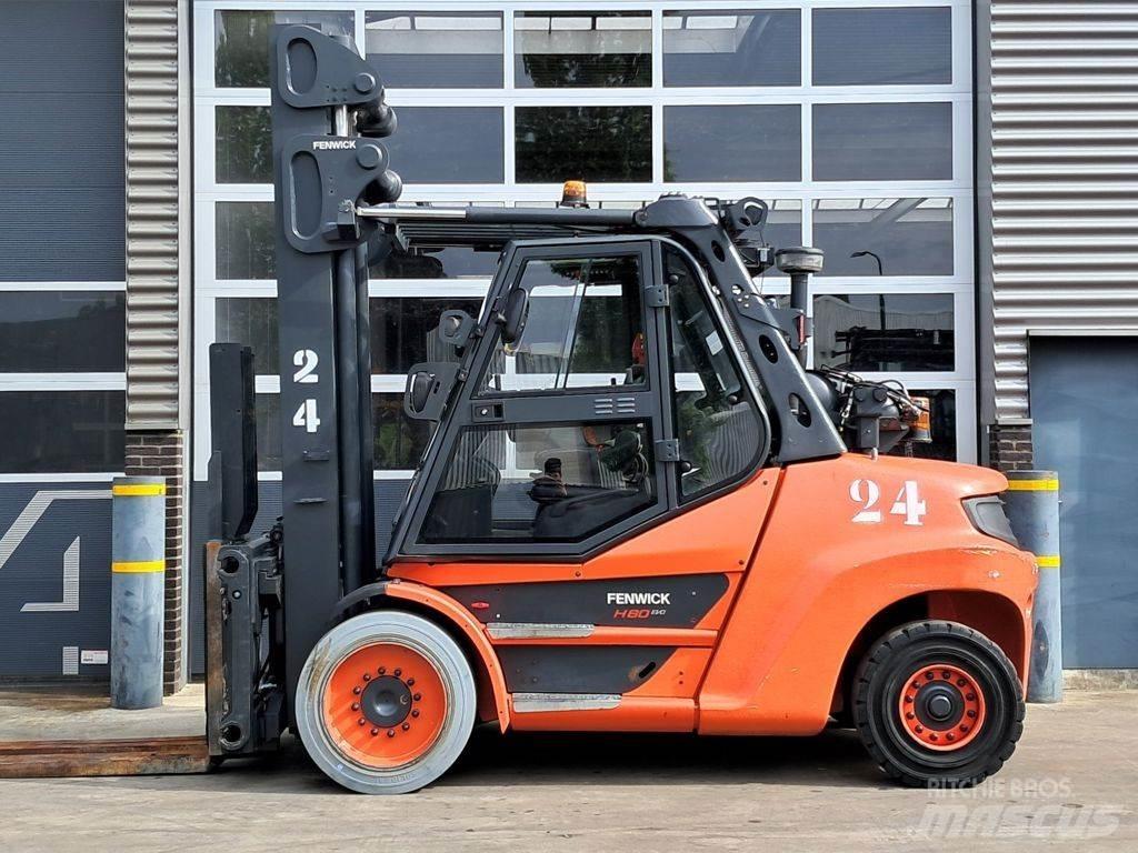 Linde H80T-03/900 Gasolmotviktstruckar