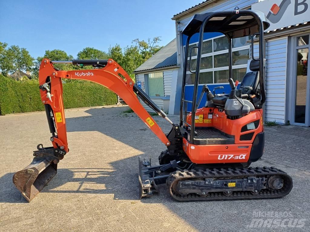 Kubota U 17-3 Minigrävare < 7t