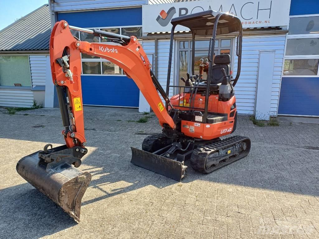 Kubota U 17-3 Minigrävare < 7t