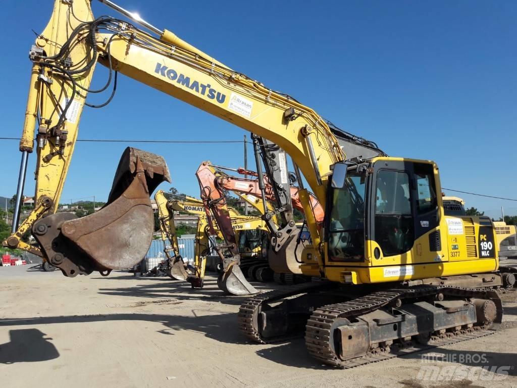 Komatsu PC190NLC-8 Bandgrävare