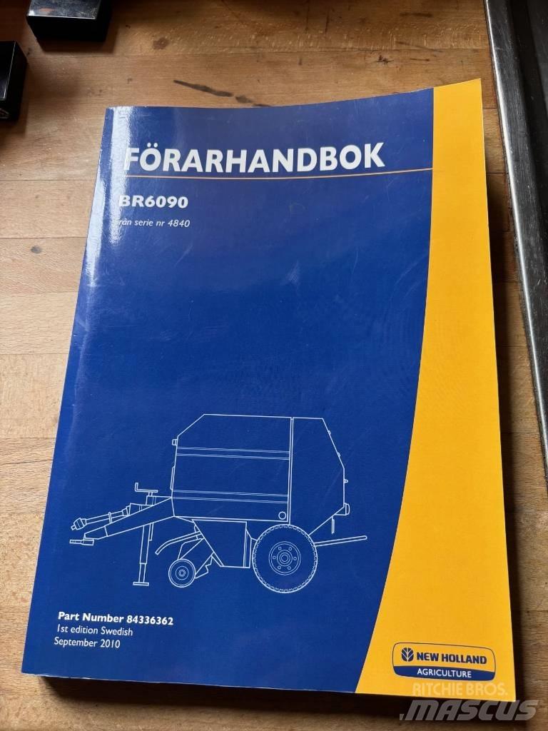 New Holland BR 6090 Rundbalspressar