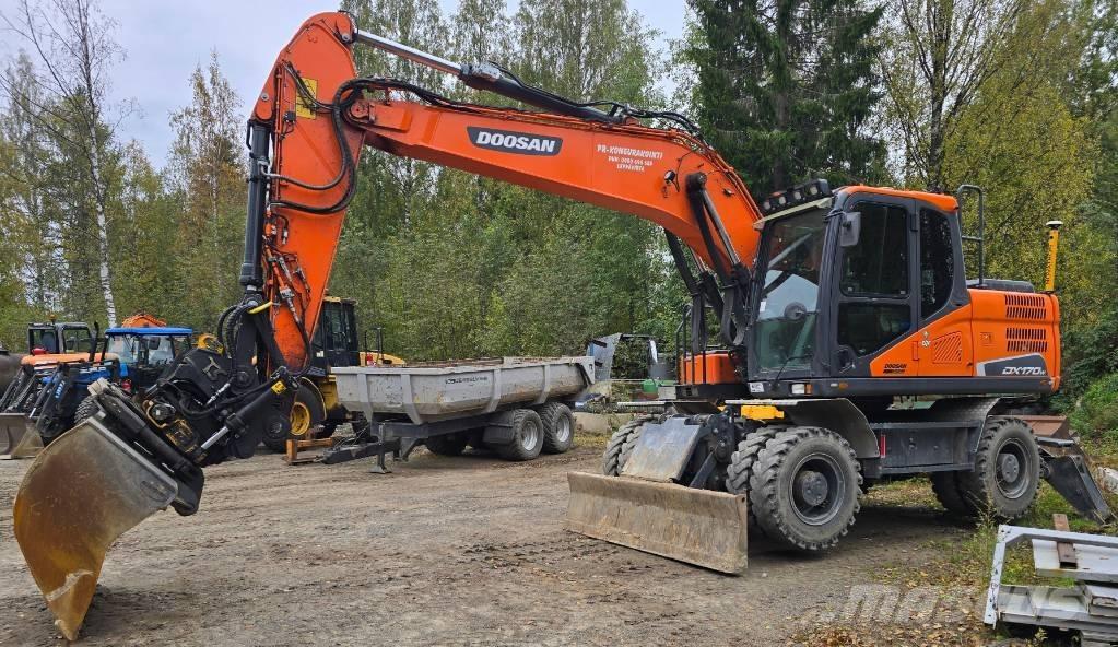 Doosan DX 170 W-5 Hjulgrävare