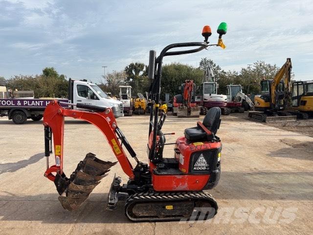 Kubota K 008-5 Minigrävare < 7t