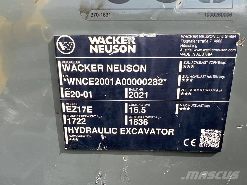 Wacker Neuson EZ17e Bandgrävare