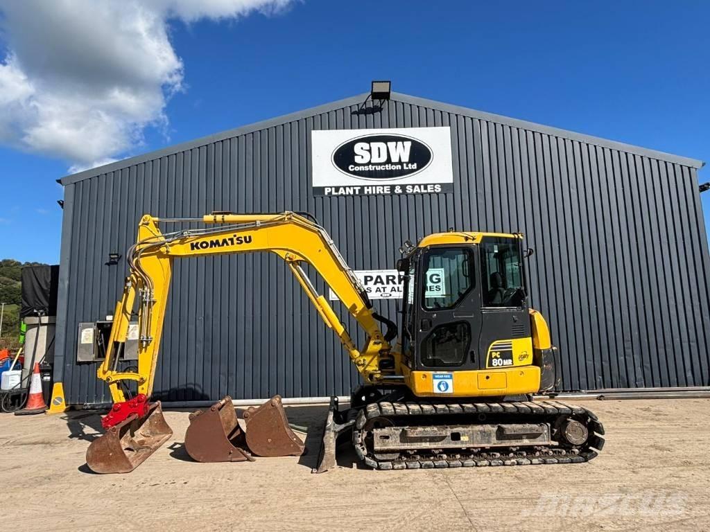 Komatsu PC 80 MR Midigrävmaskiner 7t - 12t