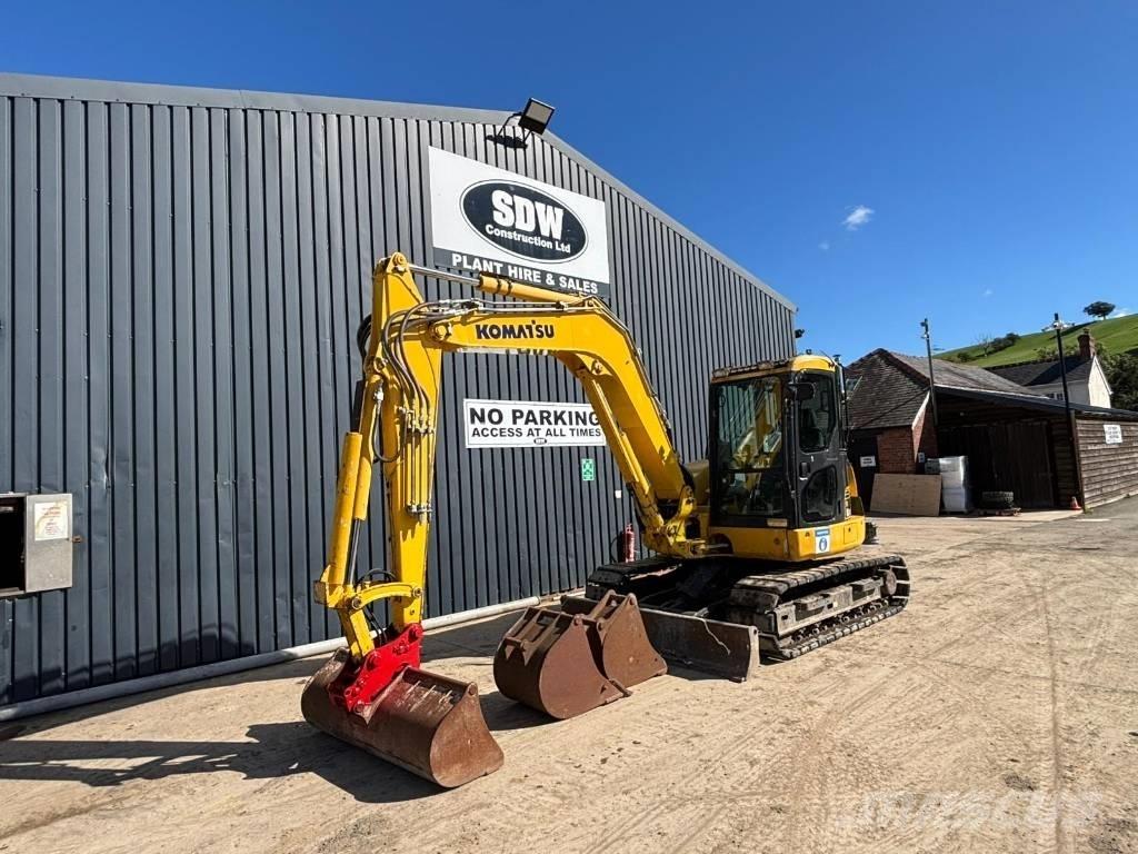 Komatsu PC 80 MR Midigrävmaskiner 7t - 12t