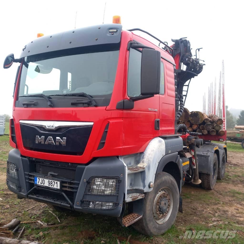MAN TGS 13.480 Timmerbilar
