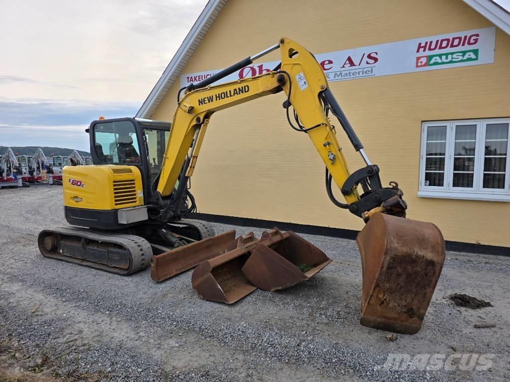 New Holland E60C Minigrävare < 7t