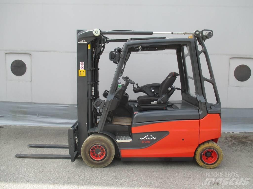Linde E25L Elmotviktstruckar