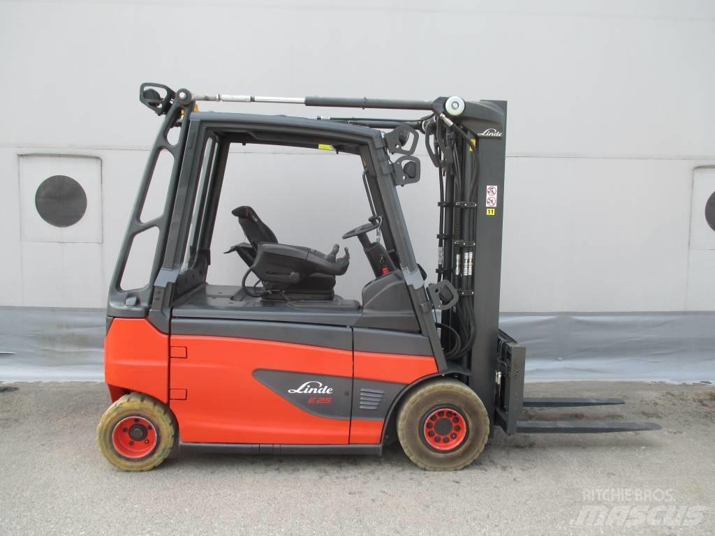 Linde E25L Elmotviktstruckar