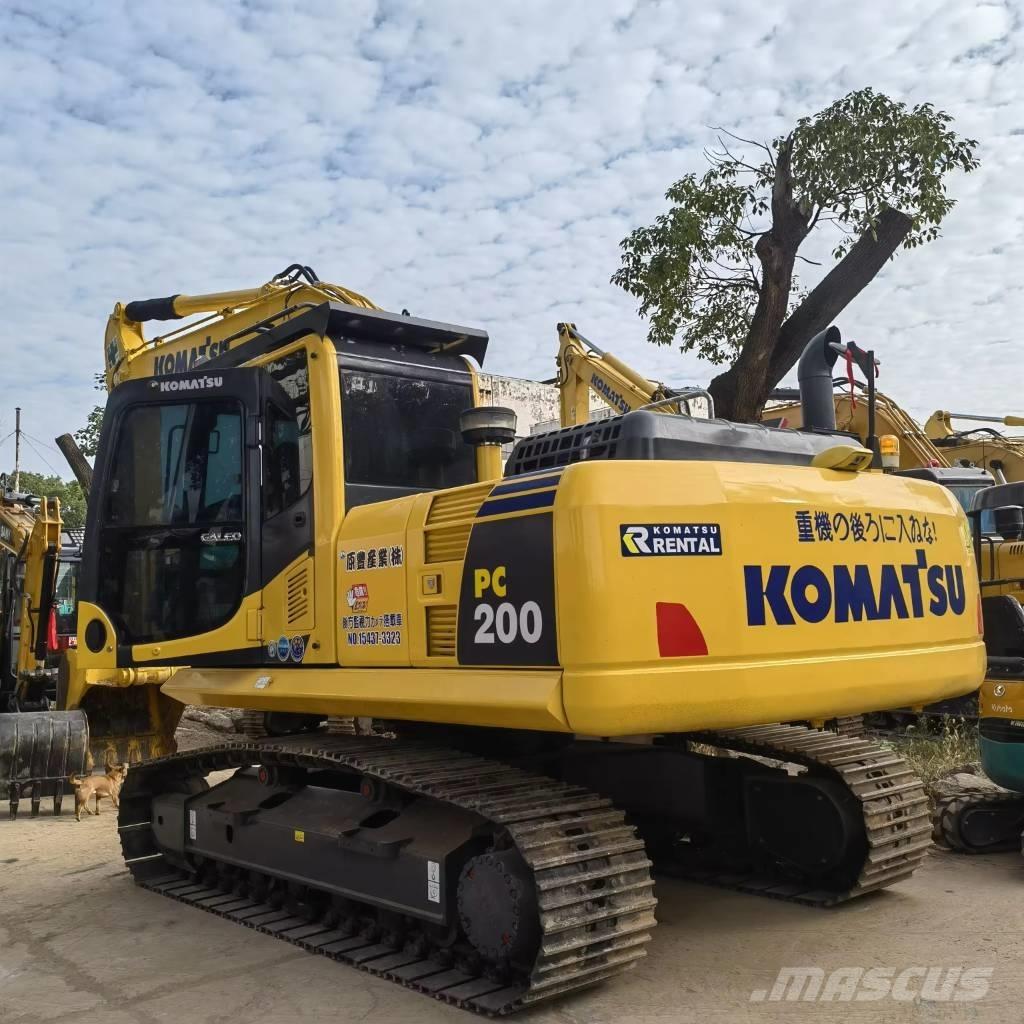 Komatsu PC 200 Bandgrävare