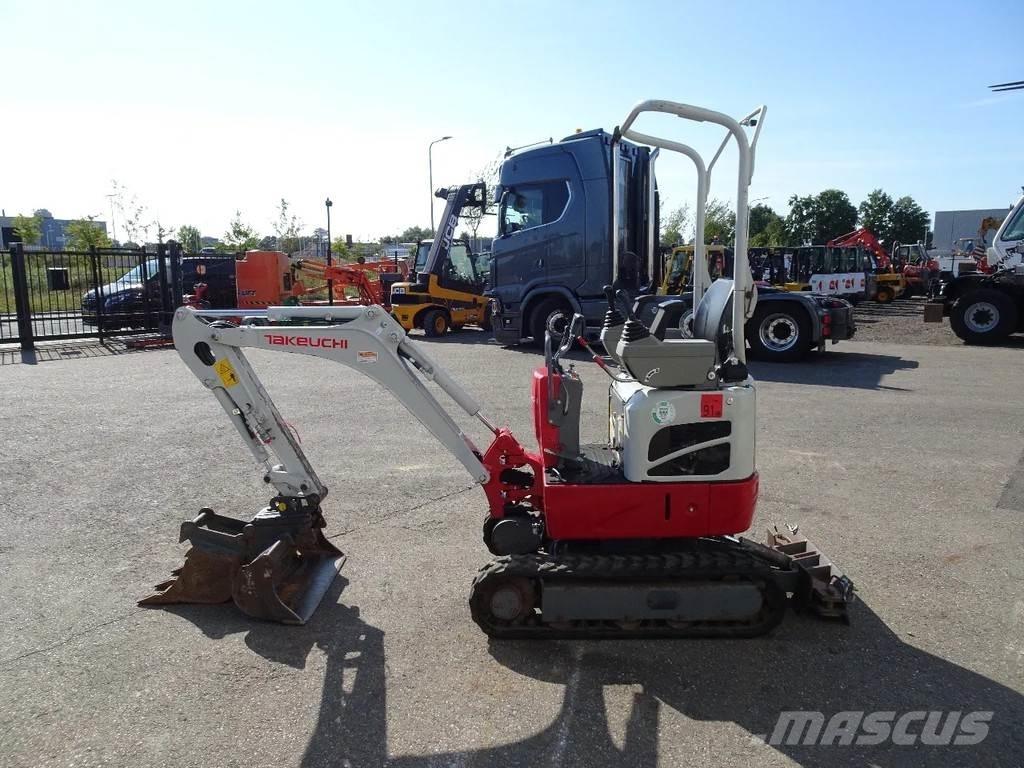 Takeuchi TB210 Minigrävare < 7t