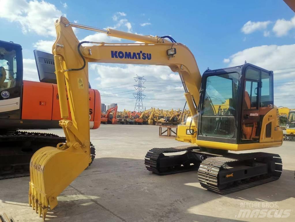 Komatsu PC 70 Bandgrävare