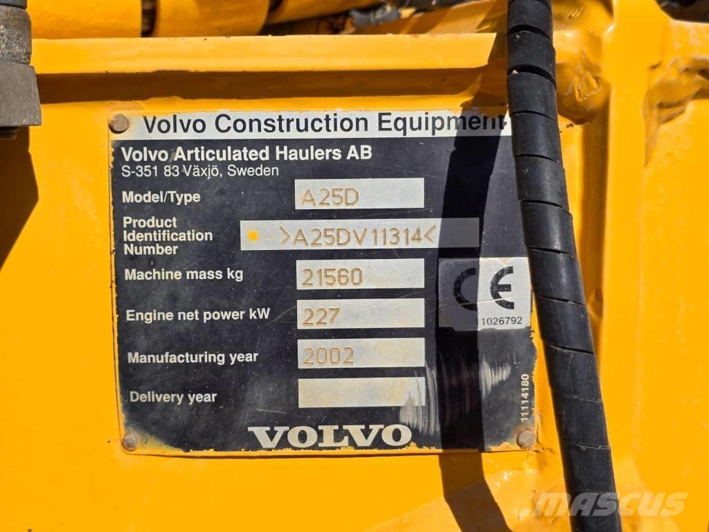 Volvo A25 D Minidumprar