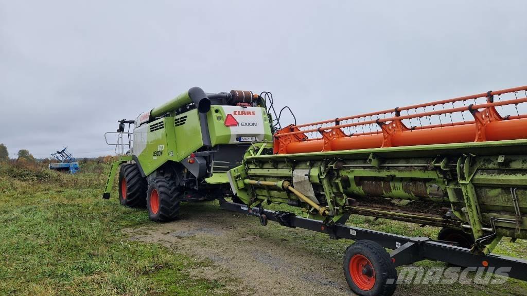 CLAAS Lexion 670 Skördetröskor