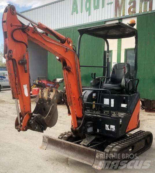 Hitachi ZX 17 U-2YLR Minigrävare < 7t