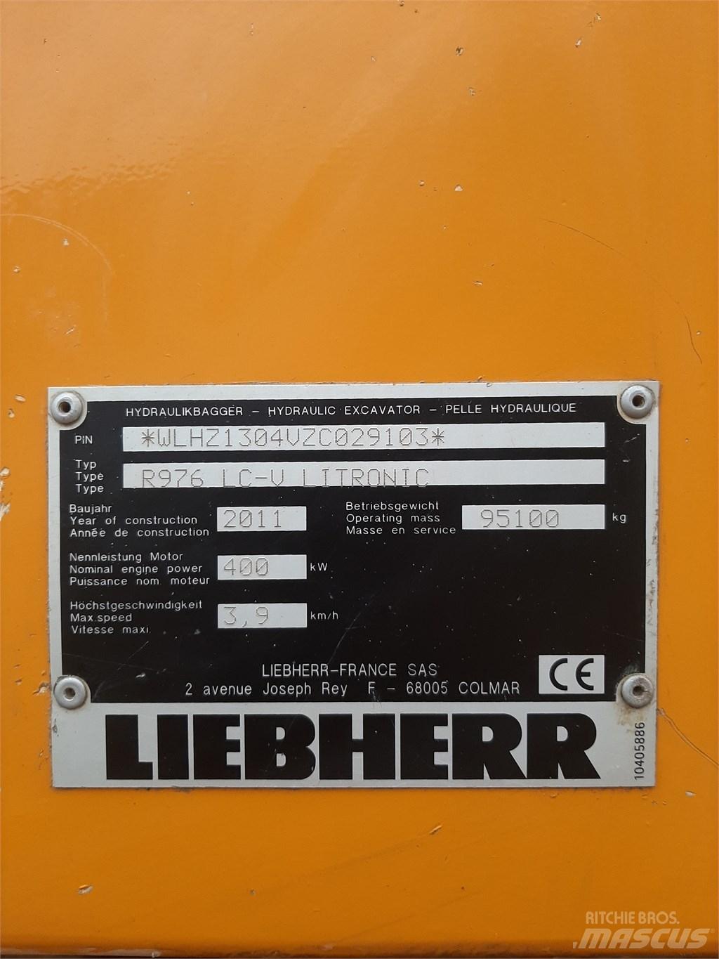 Liebherr 976 Bandgrävare
