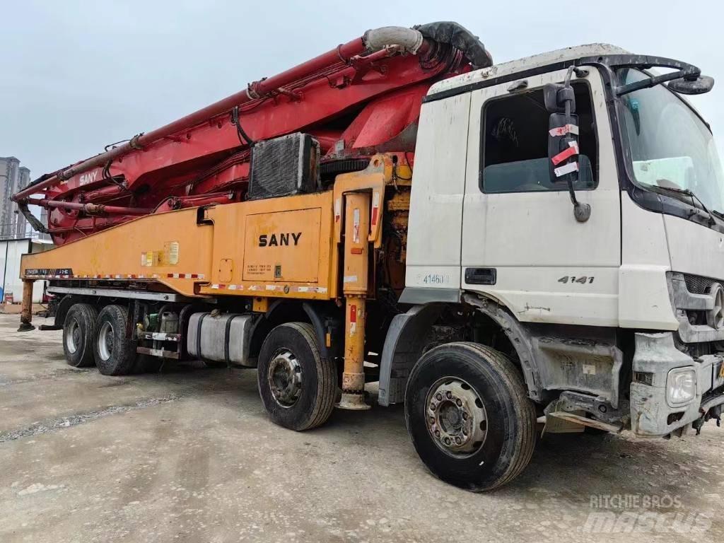 Sany 56m Lastbilar med betongpump
