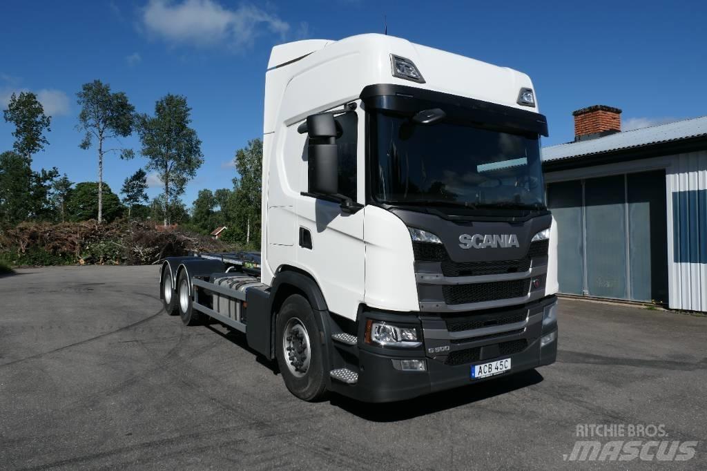 Scania G500B6x2NB Lastväxlare/Krokbilar