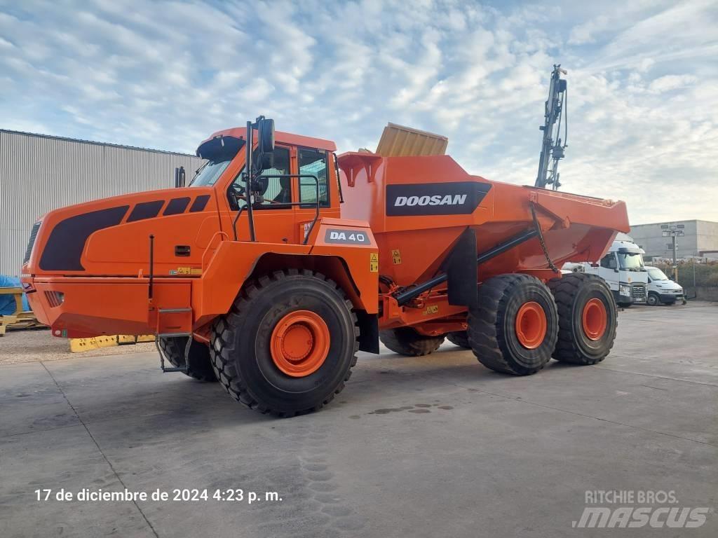 Doosan DA 40 Midjestyrd dumper