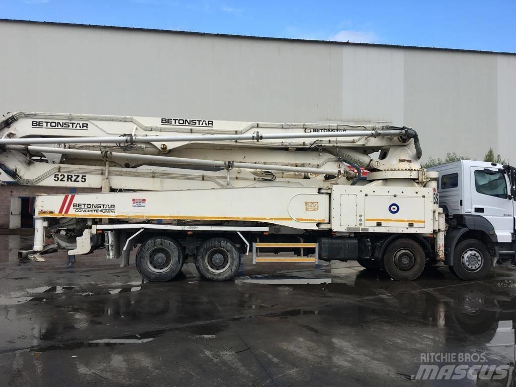 Betonstar 52M-5RZ Lastbilar med betongpump