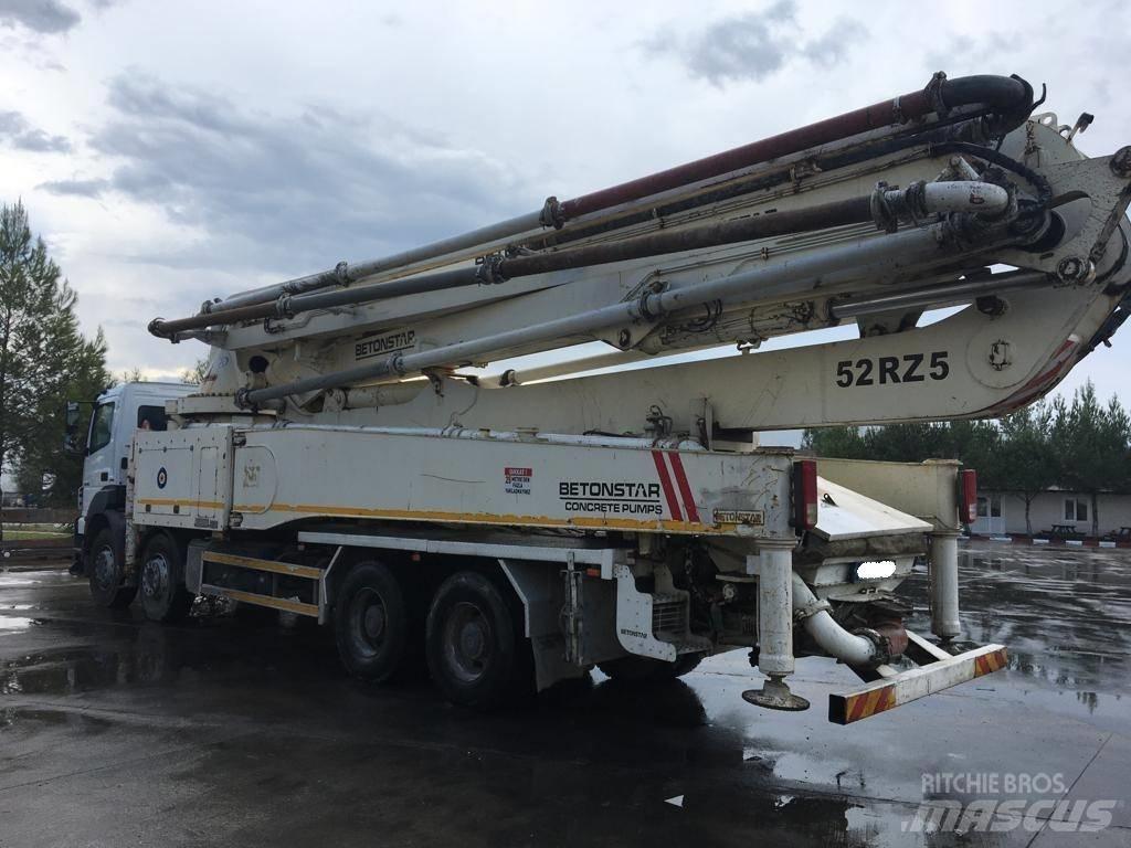 Betonstar 52M-5RZ Lastbilar med betongpump