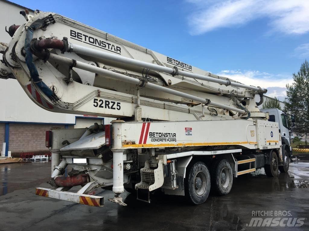 Betonstar 52M-5RZ Lastbilar med betongpump