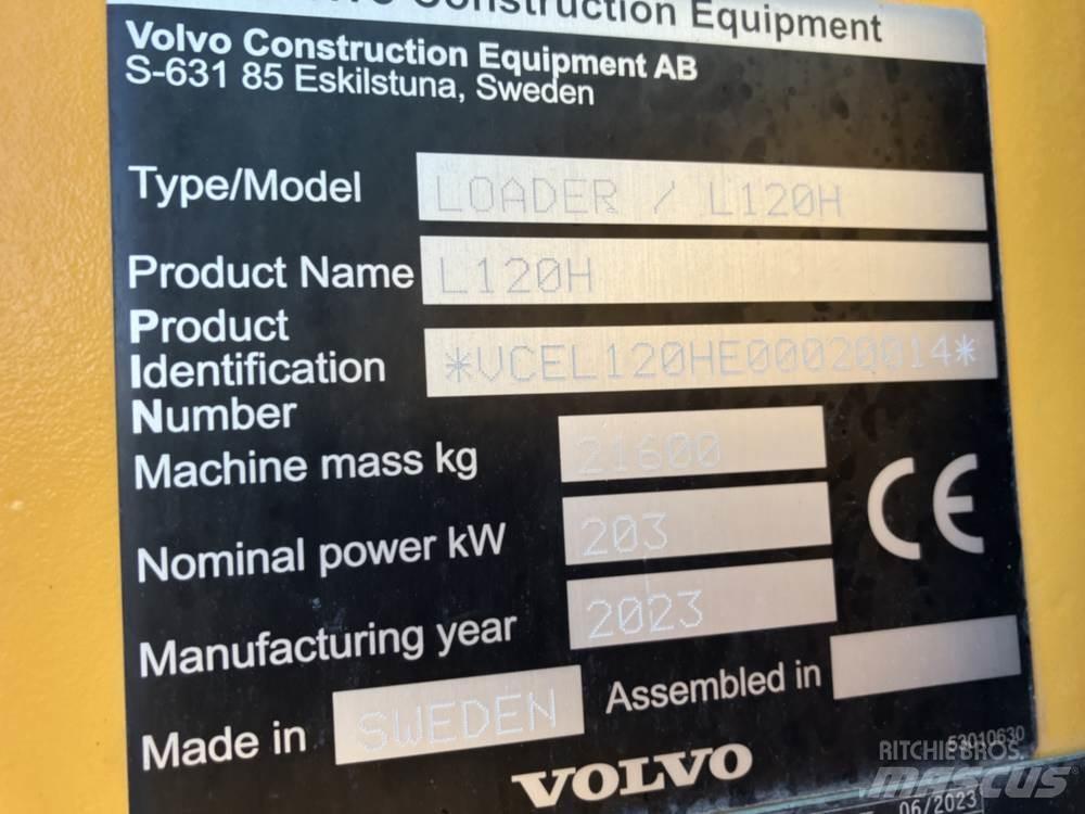 Volvo L120H Hjullastare
