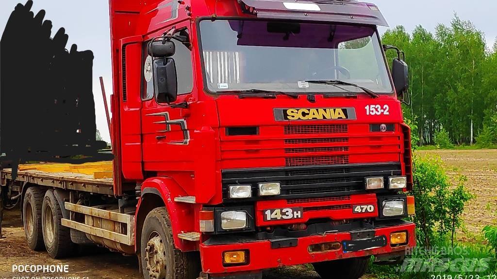 Scania 143 H 470 Timmerbilar