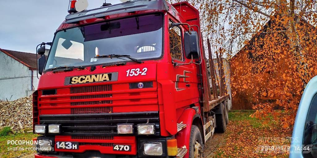 Scania 143 H 470 Timmerbilar