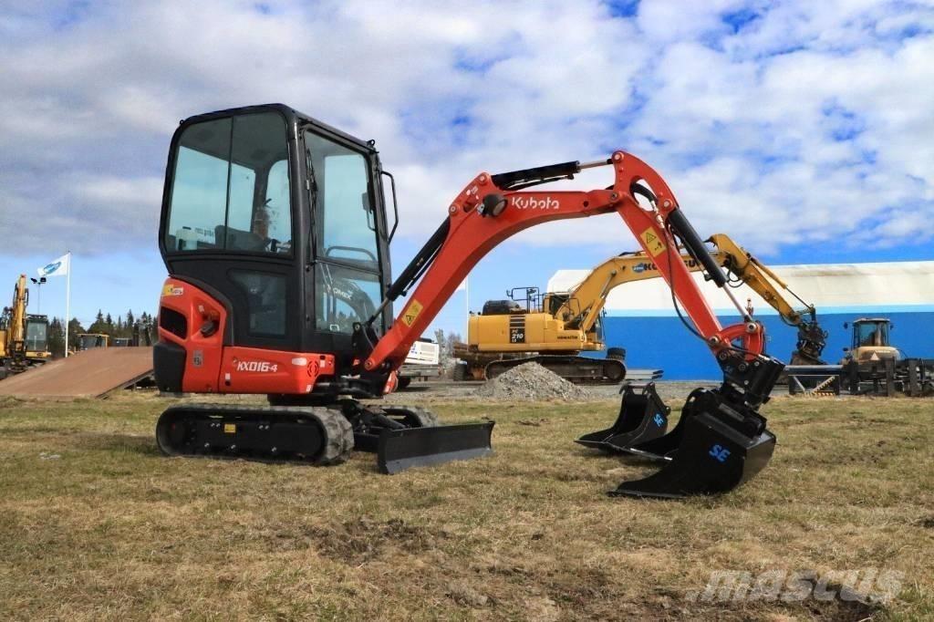Kubota KX016-4 Minigrävare < 7t