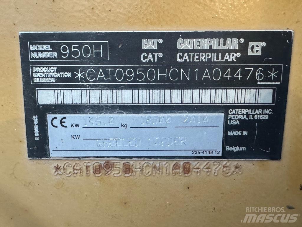 CAT 950H Hjullastare