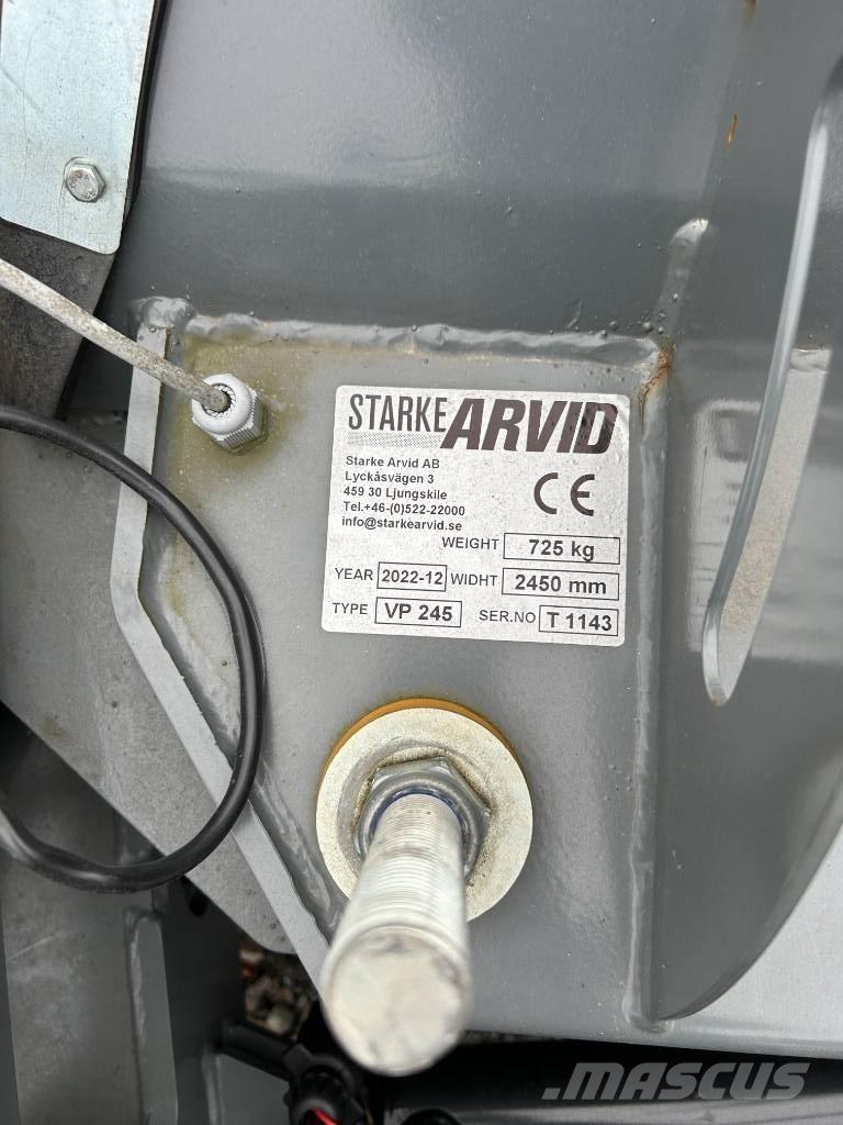 Fjärås 245 vikplog Snöplogar