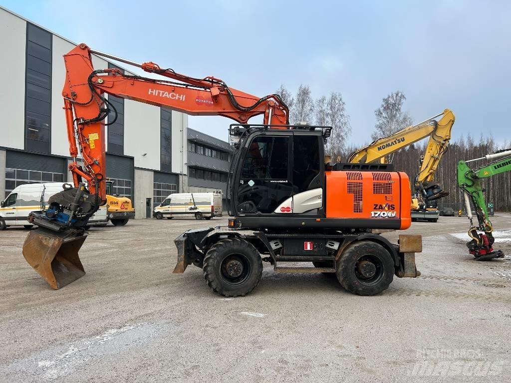 Hitachi ZX 170 W-6 Hjulgrävare