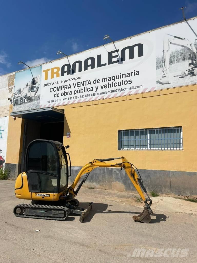 JCB 8020 Minigrävare < 7t