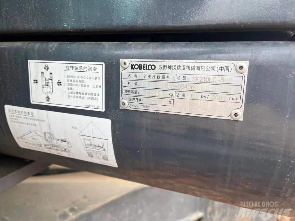 Kobelco SK210 Bandgrävare