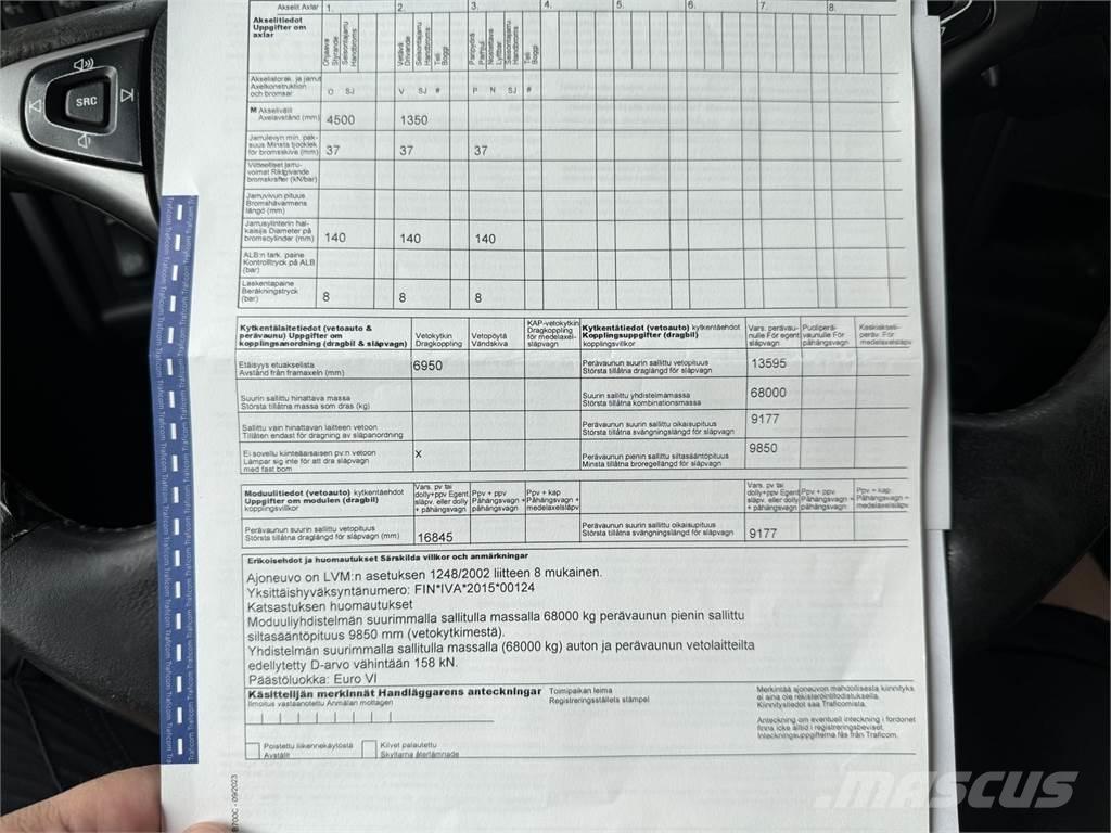Scania R 520 6X2 Lastväxlare/Krokbilar