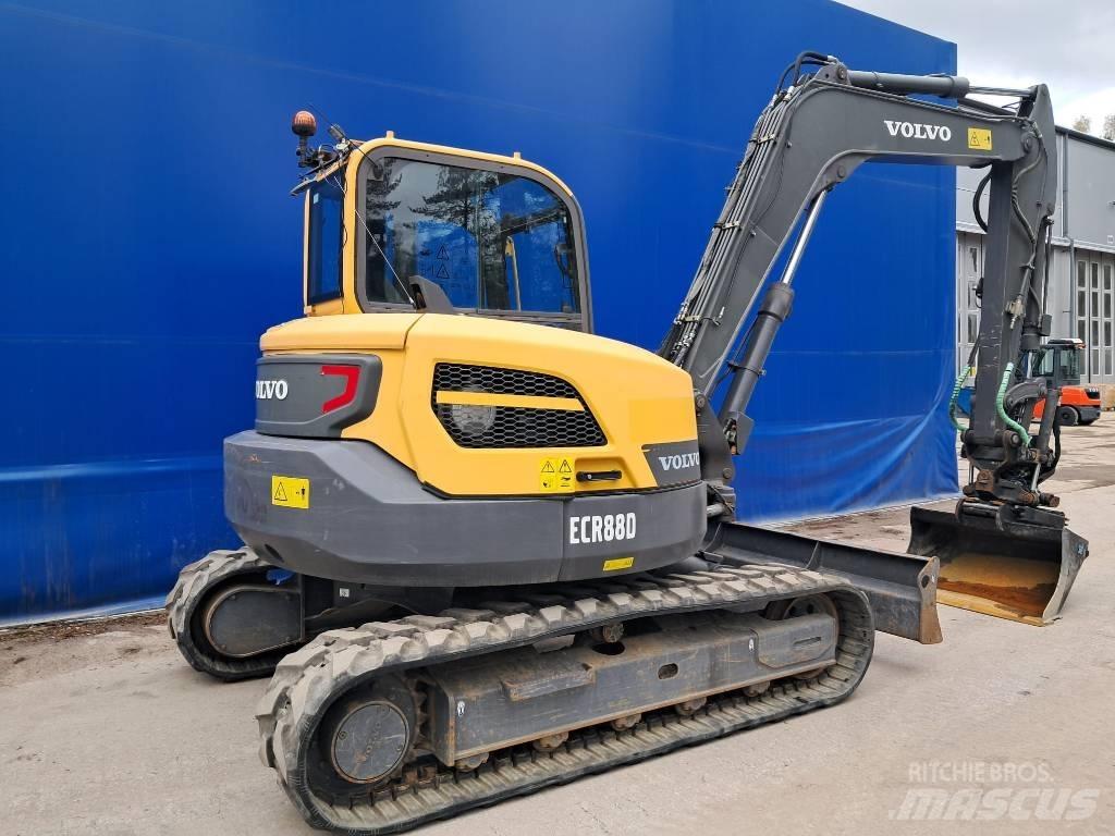 Volvo ECR 88 D Midigrävmaskiner 7t - 12t