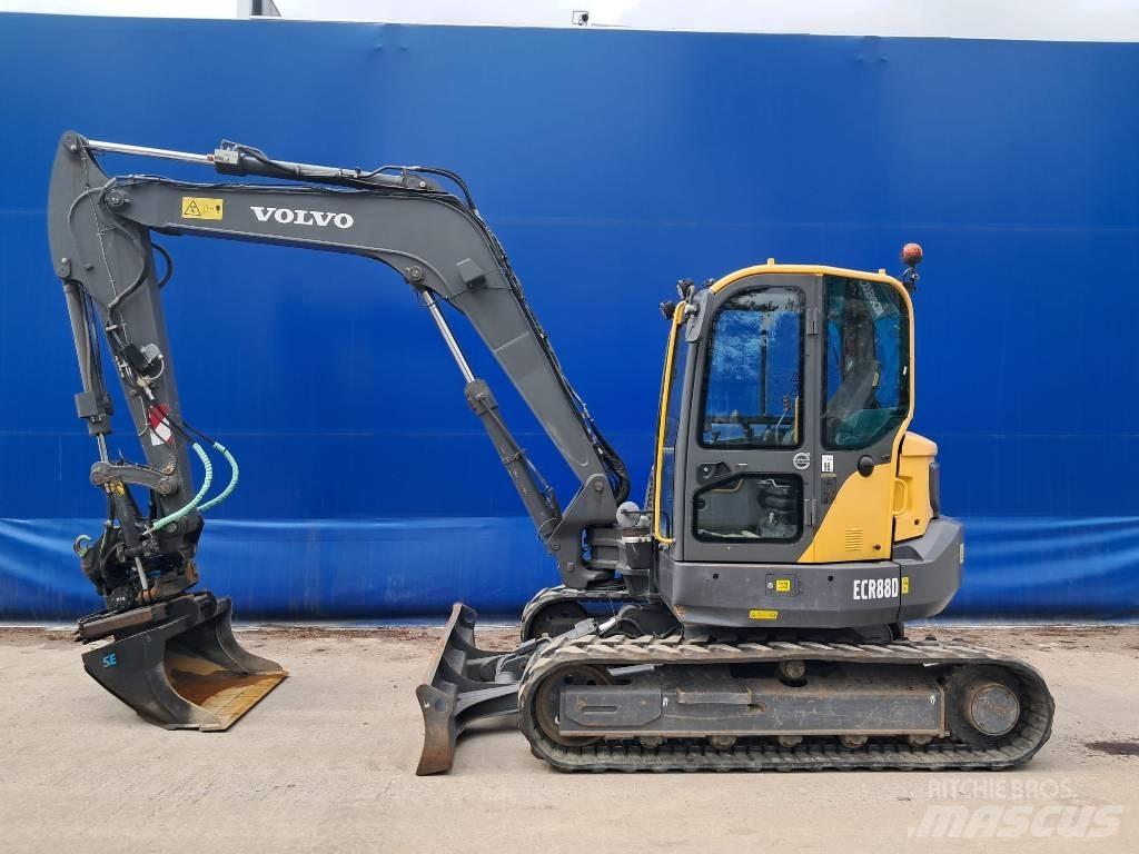 Volvo ECR 88 D Midigrävmaskiner 7t - 12t