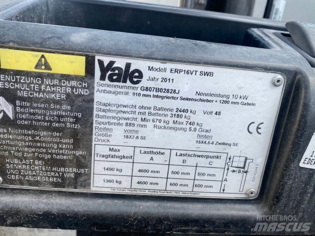 Yale ERP 16VT Elmotviktstruckar