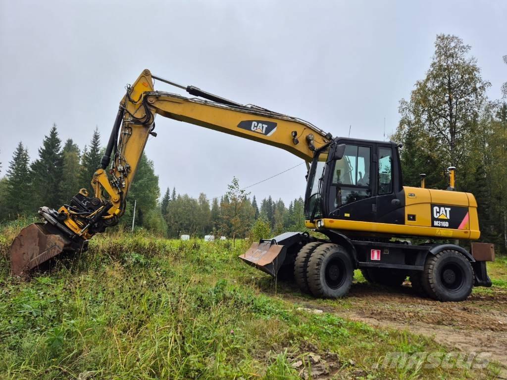 CAT M 316 D Hjulgrävare