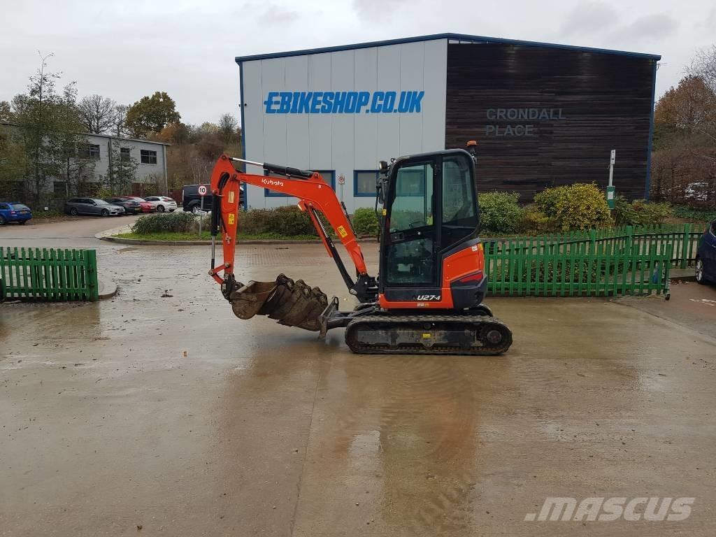 Kubota U27-4 Minigrävare < 7t