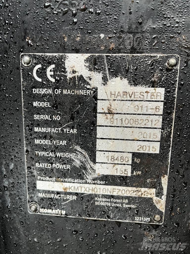 Komatsu 911.6 Skördare