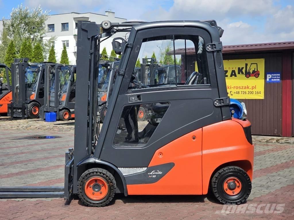 Linde H18T-01 Gasolmotviktstruckar