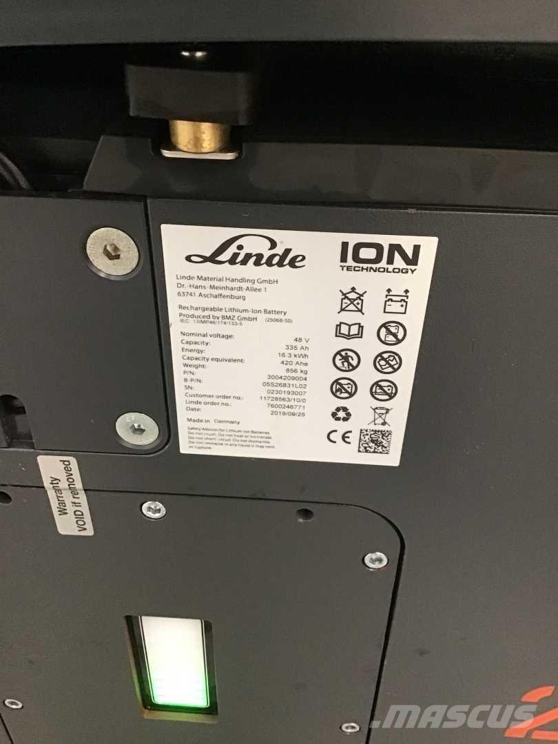 Linde E16 ION Elmotviktstruckar